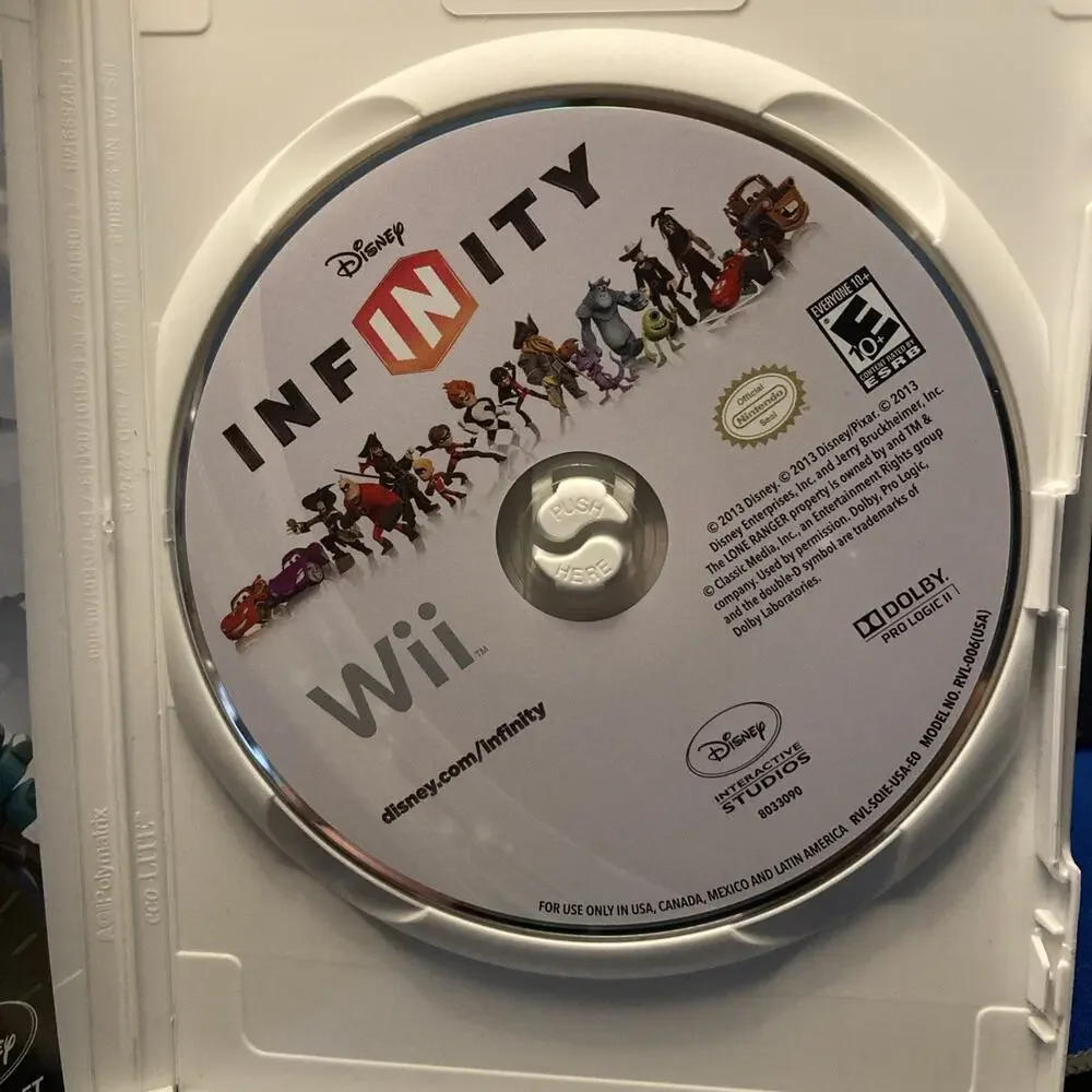 Disney Infinity Nintendo WII Used with Manual.